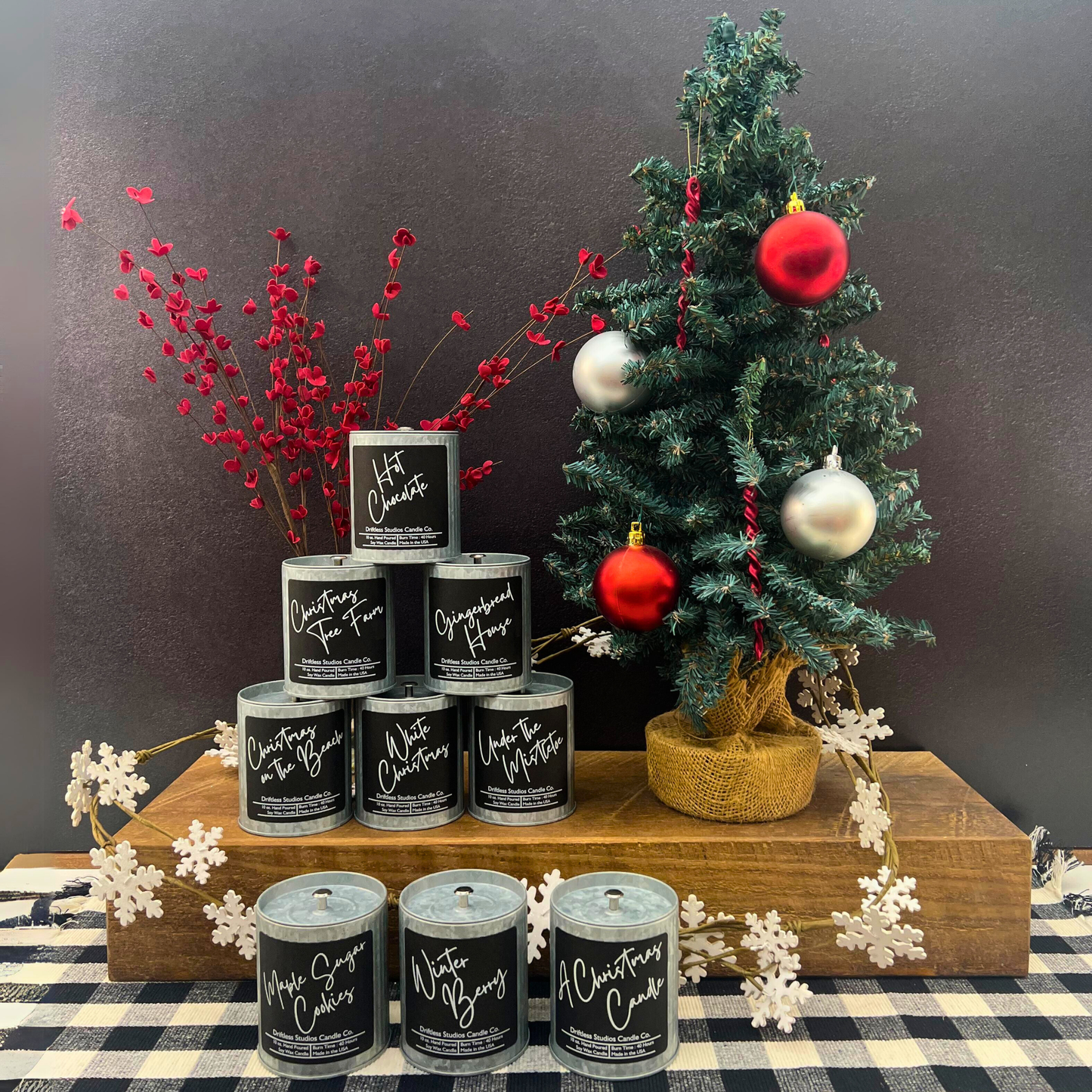 Christmas Tree Farm Scented Soy Candles