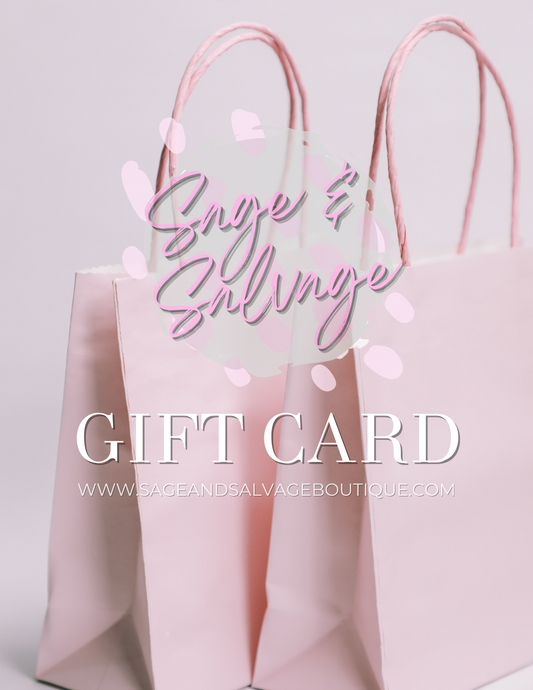 Sage & Salvage e-Gift Card