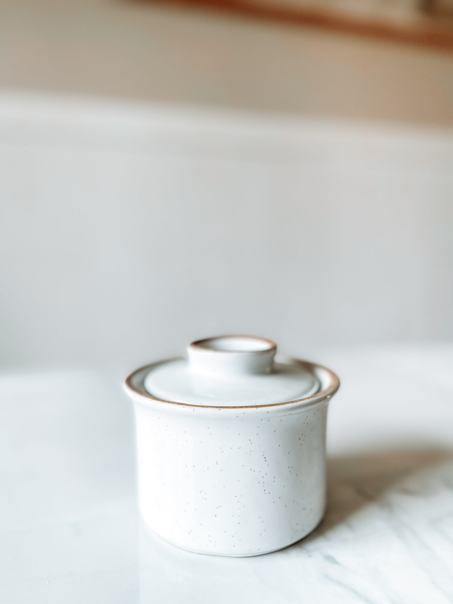 Stoneybrook stoneware sugar bowl from Japan